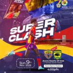 GPL SUPER CLASH DERBY:HEARTS OF OAK TAKES ON ASANTE KOTOKO TODAY AT ACCRA SPORTS STADIUM.