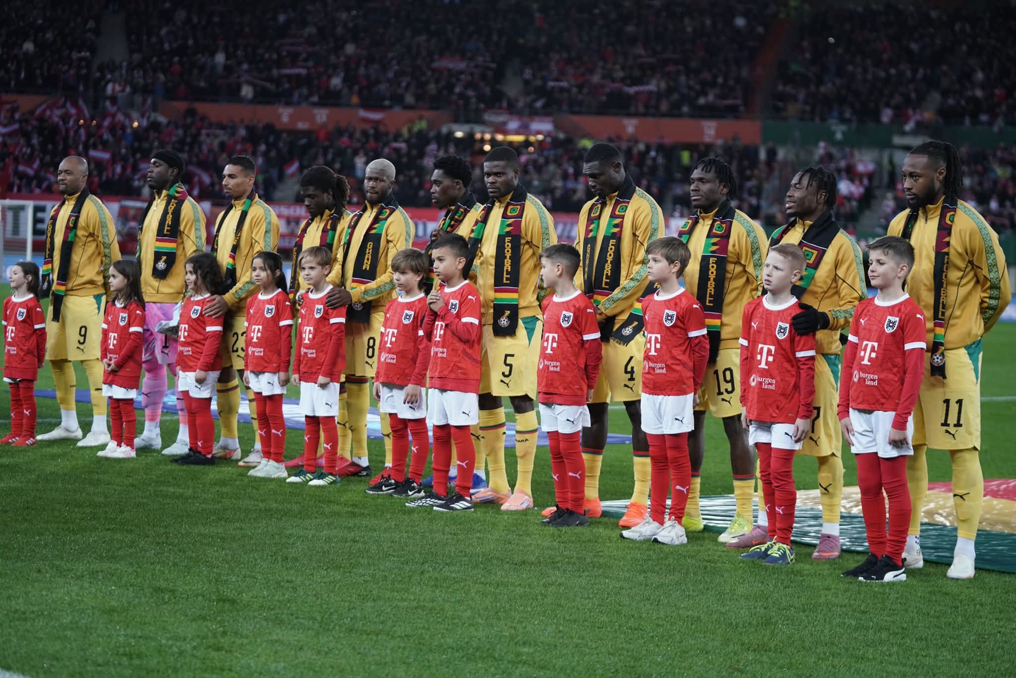 Black Stars Eye Redemption in Germany After Austria Defeat