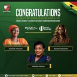 Three Ghanaian Women Selected for Prestigious World Rugby Programme