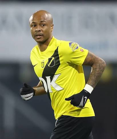 Ayew Scores Debut Goal for NAC Breda in Thrilling Draw Against Feyenoord