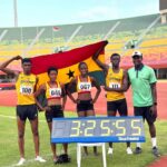 Ghana Wins Gold in Mixed 4×400m Relay at CAA Region II U18/U20 Championships