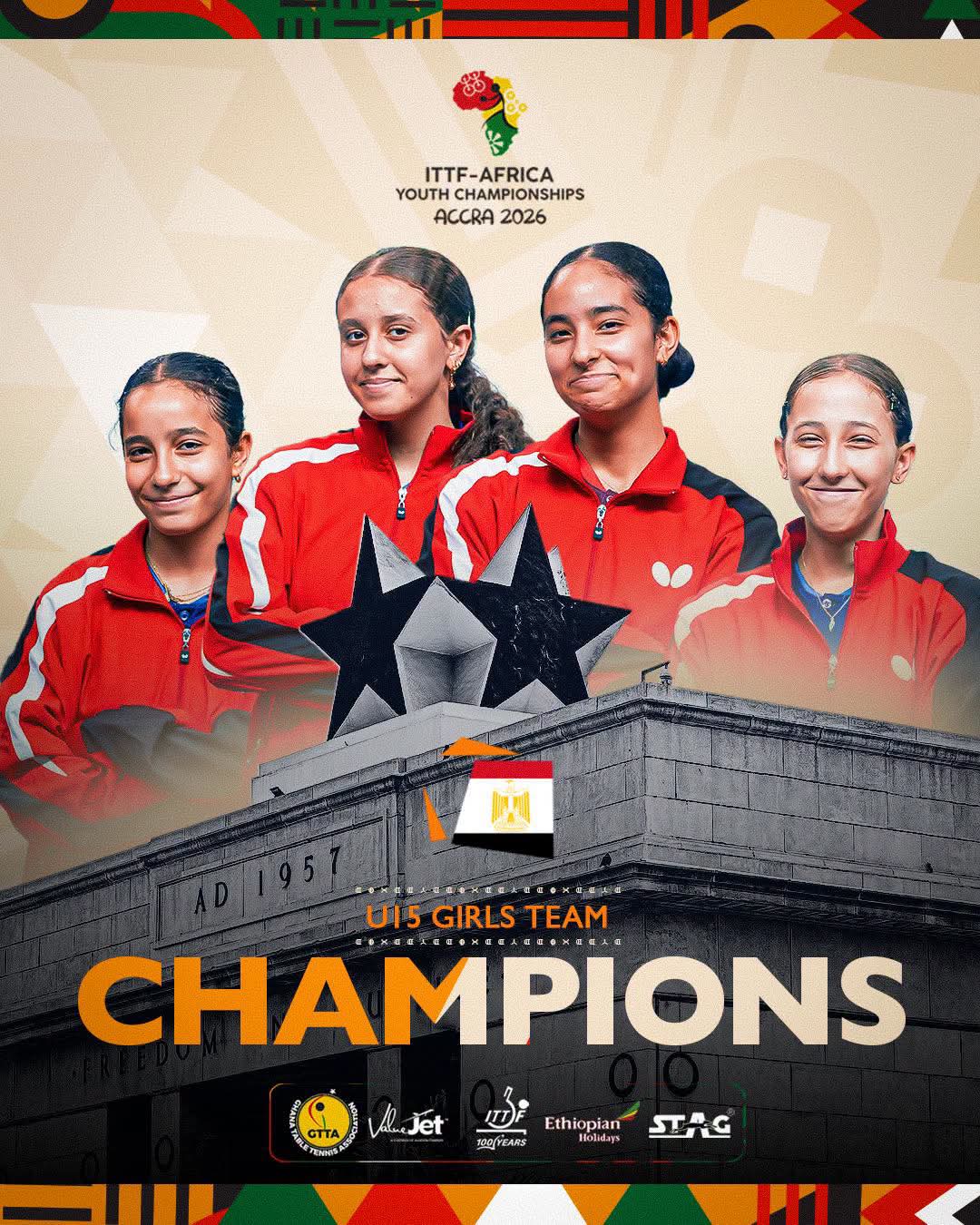ITTF-Africa Youth Championship: Nigeria’s Atunwon Delivers Late Drama as Egypt Sweeps Team Titles in Accra