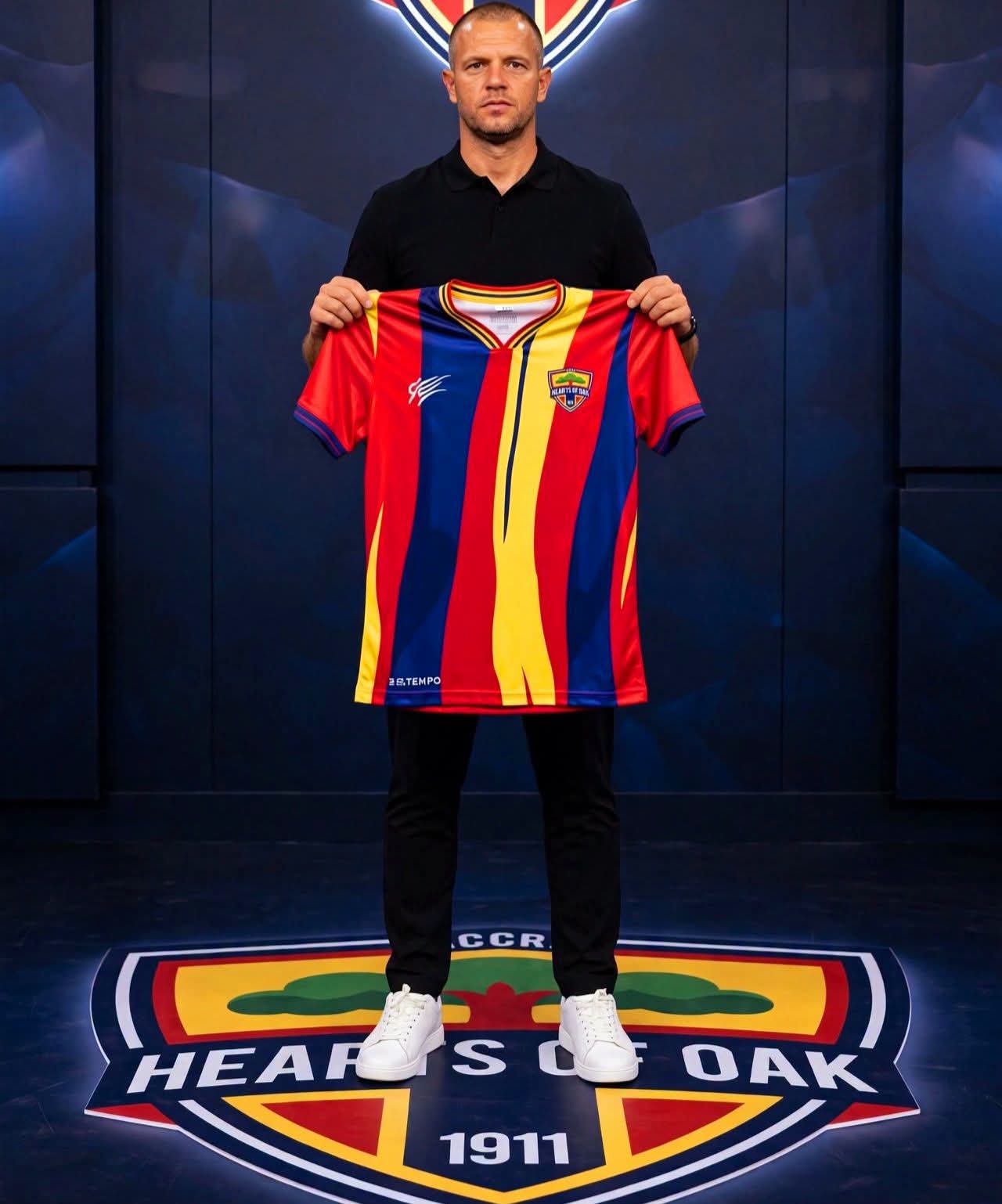 Hearts of Oak Appoint Nebojsa Kapor as Head Coach, Begin Rebuild Ahead of New Season