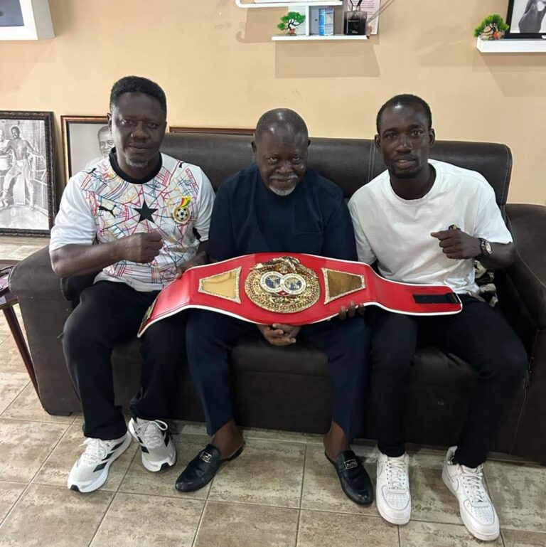 Laryea Receives Azumah Nelson’s Blessing Ahead of Highly Anticipated August 15 Bout