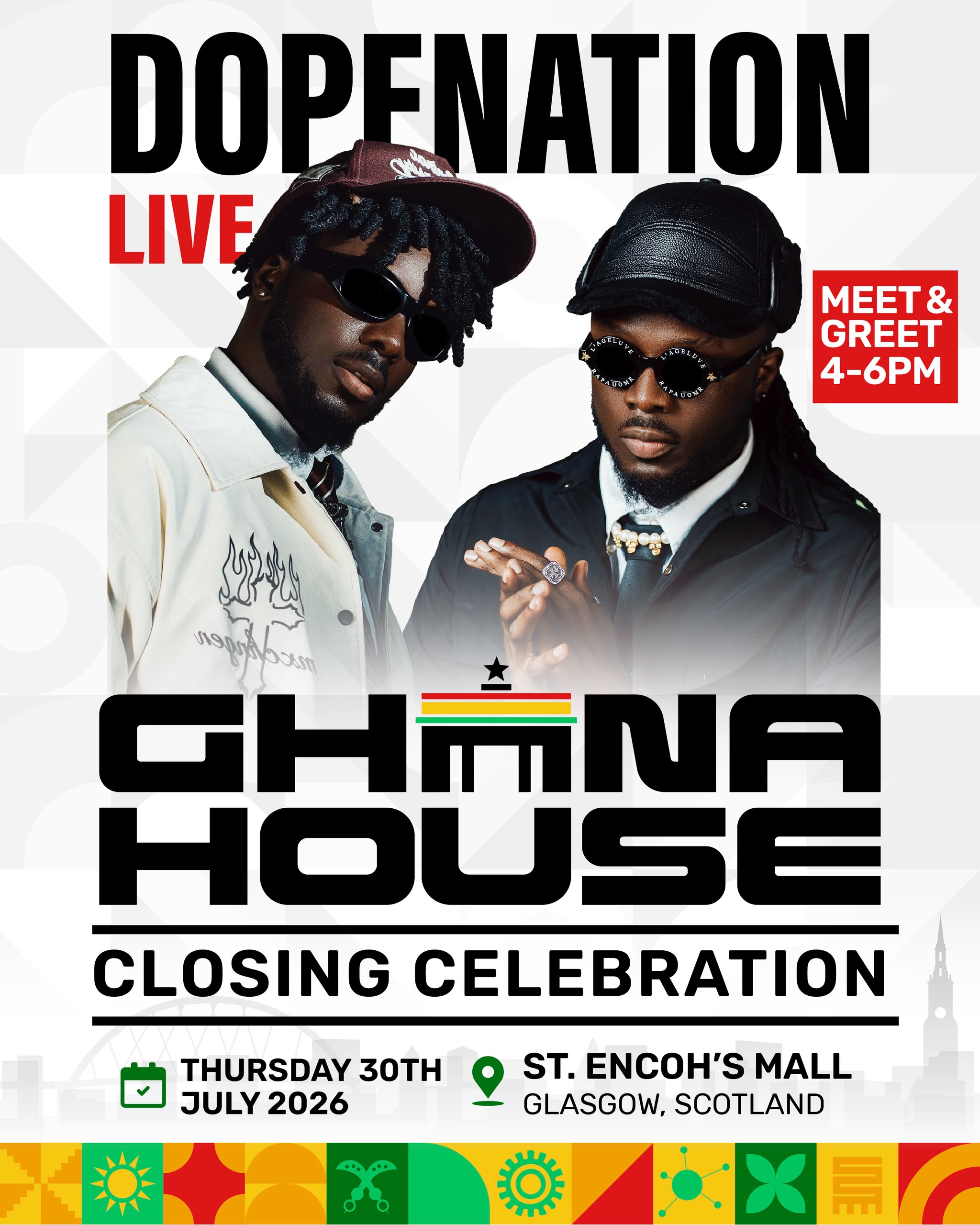 DopeNation to Ignite Ghana House Finale at Glasgow Commonwealth Games