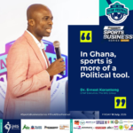 Sports in Ghana Reduced to Political Tool, Says Dr. Ernest Koranteng