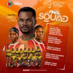 Black Spikers Name Final Squad for 2026 Women’s Africa Nations Volleyball Championship