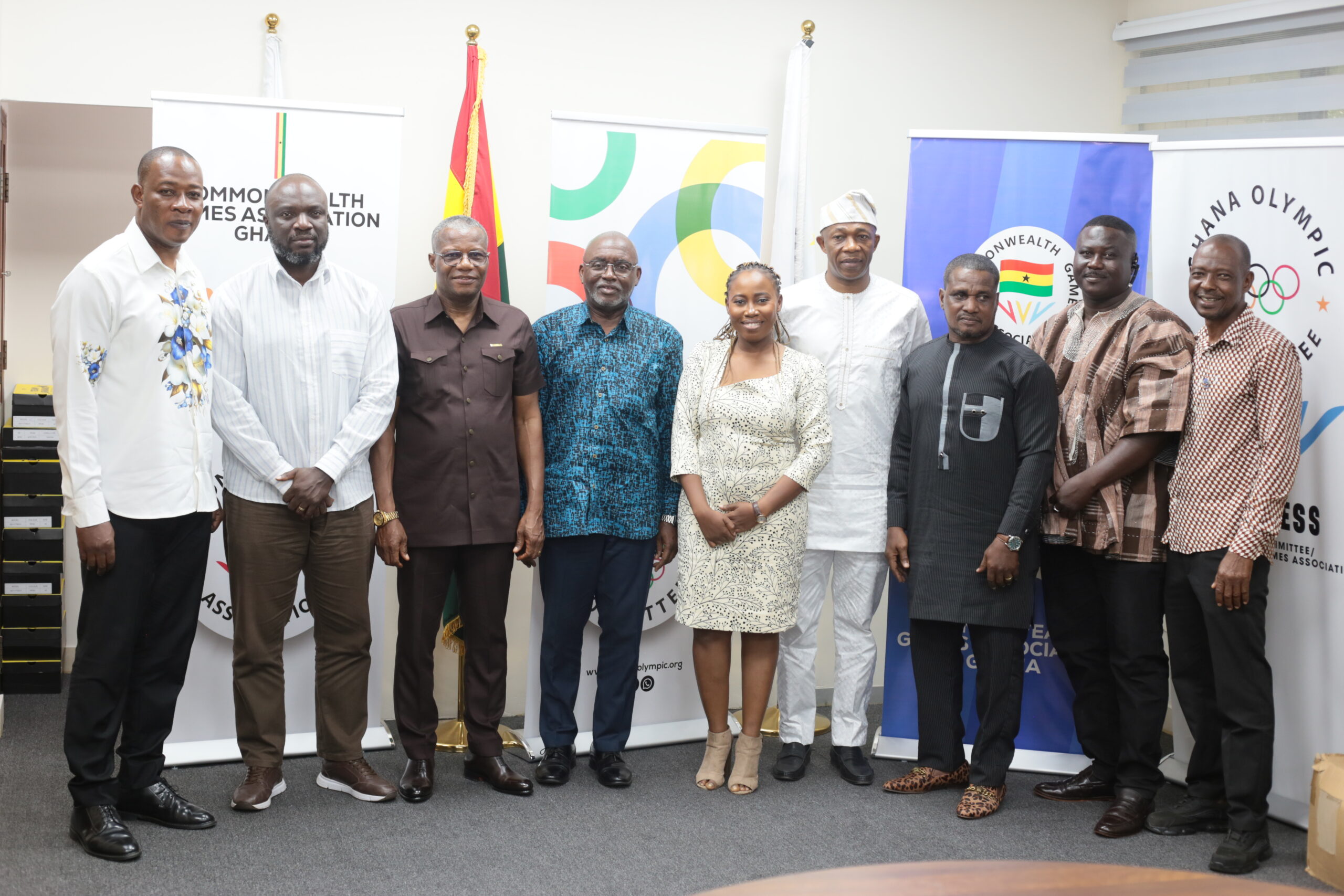 GTF Unveils Strengthened Board, Pays Courtesy Call on Ghana Olympic Committee